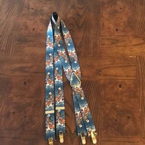Vintage Christmas suspenders